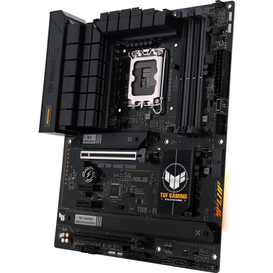 TUF GAMING B760-PLUS WIFI Gaming Desktop Motherboard - Intel B760 Chipset - Socket LGA-1700 - ATX TUF GAMING B760-PLUS WIFI Gaming Desktop Motherboard - Intel B760 Chipset - Socket LGA-1700 - ATX